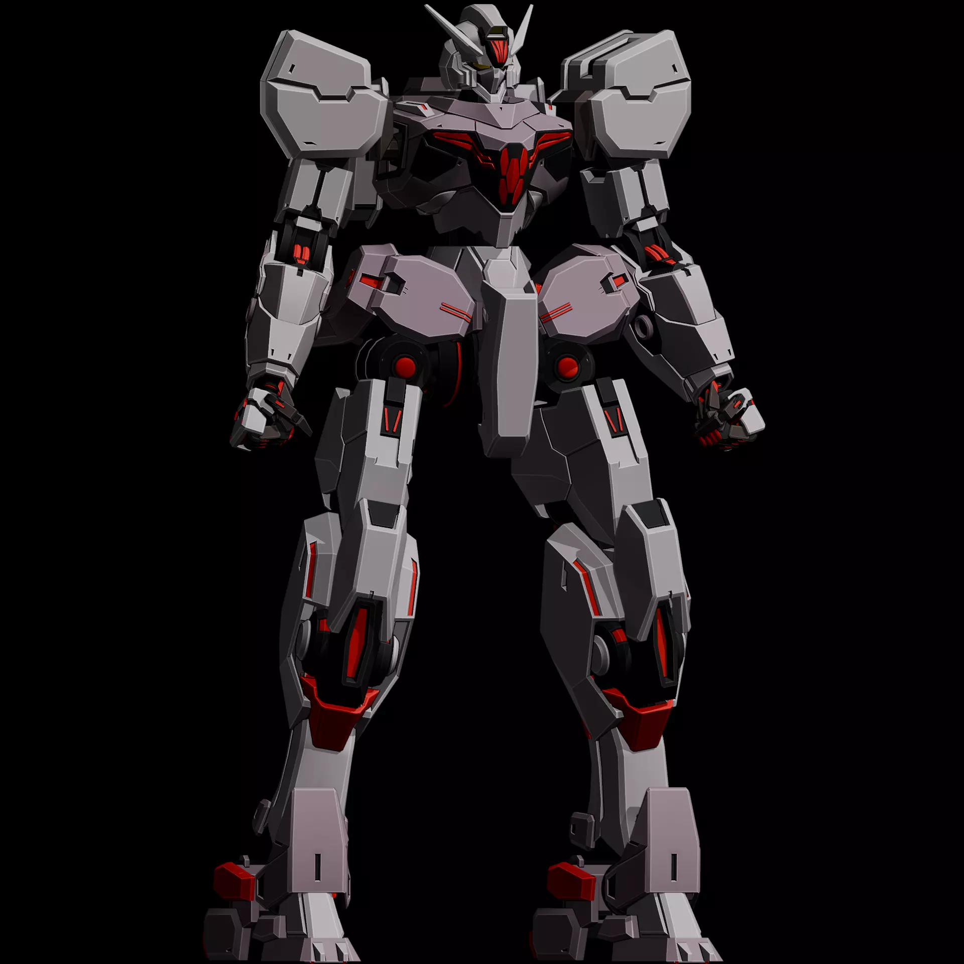Gundvolva Gundam 3D Art 3D model_4