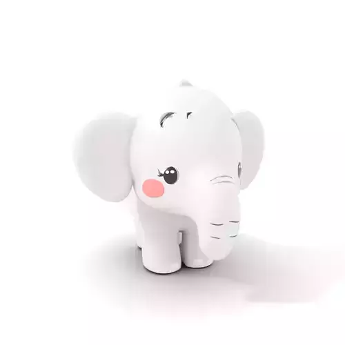 Cute Cartoon Elephant model pack