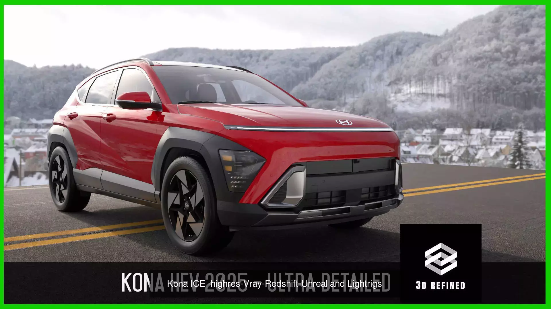 Ultimate SUV BUNDLEs Rigged redshift vray unreal 3D Model Collection_2