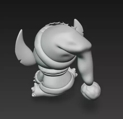 Stitch - Collectable figure 22 Chrismas 3D print model_5