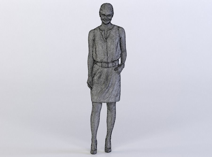 Pamela 0251 Woman standing casualy