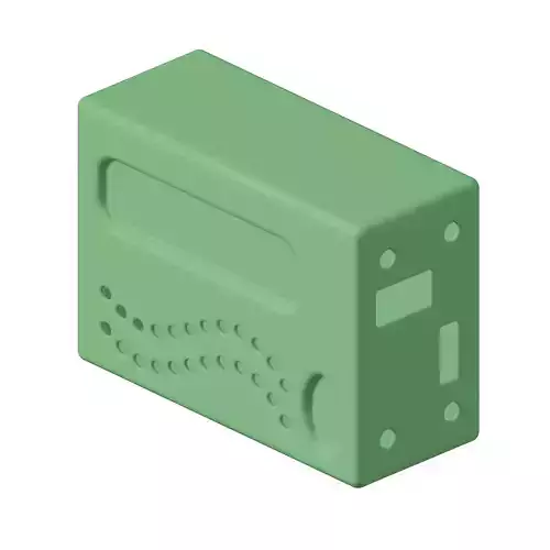 Plastic AC Stabilizer Cabinet Toy