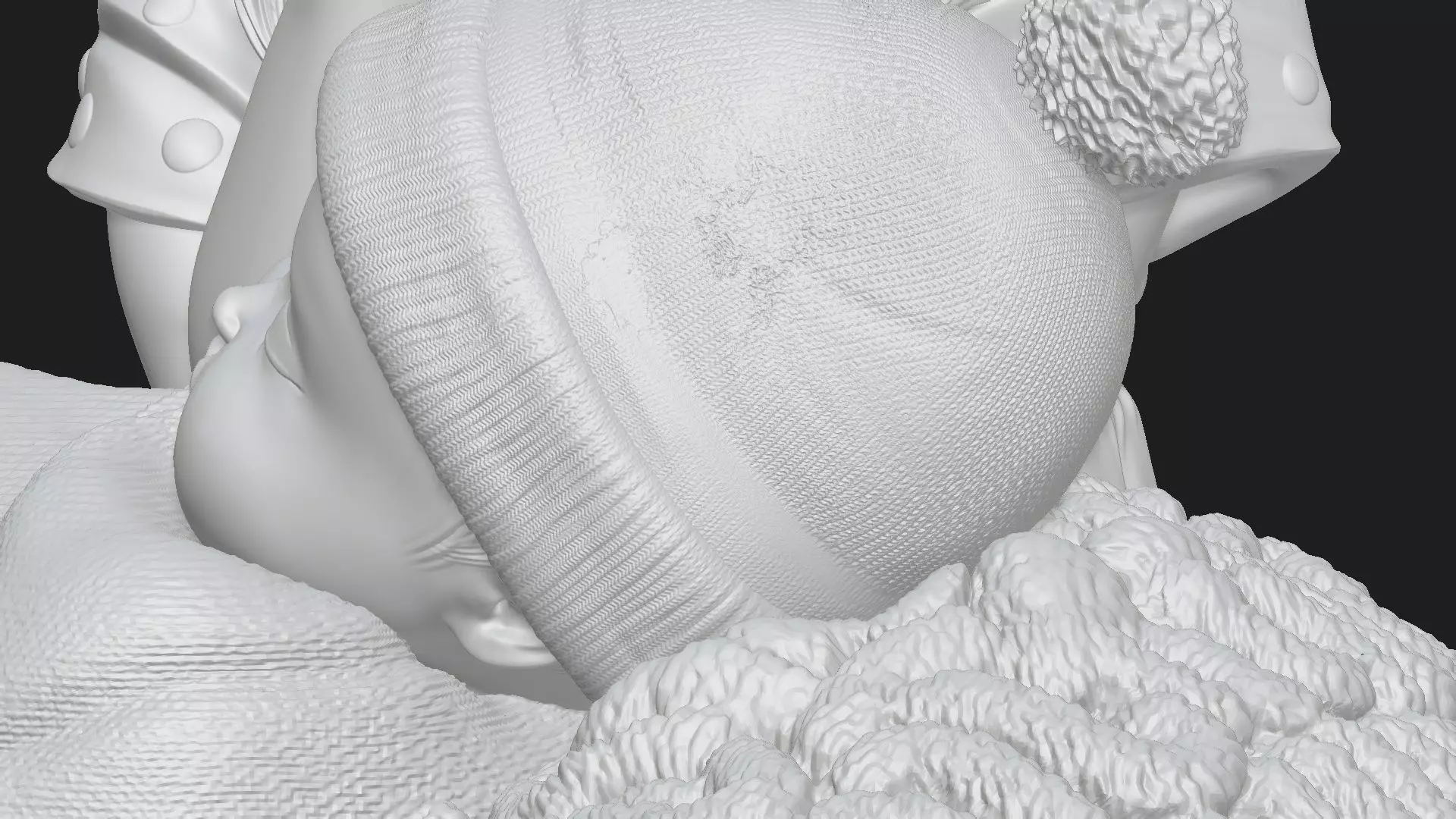 Sister And Newborn Gift Model STL 3D print model_4