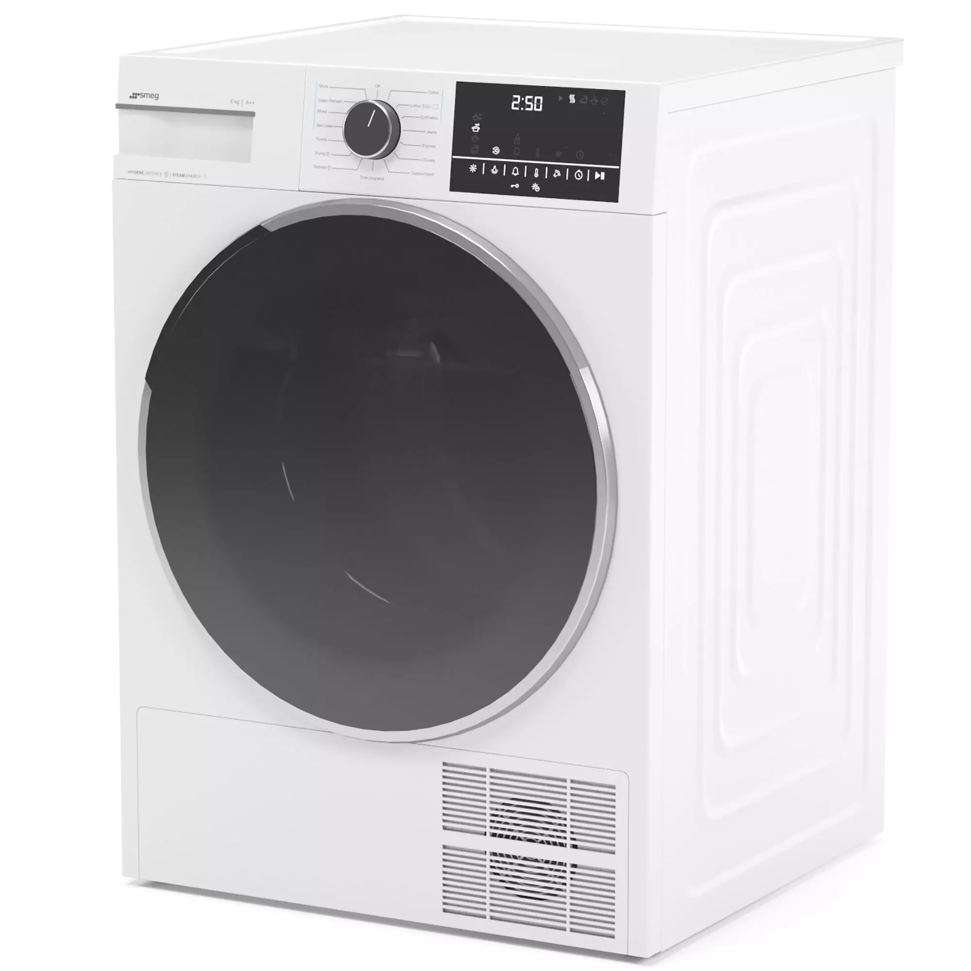 SMEG dryer machine 3D model_4