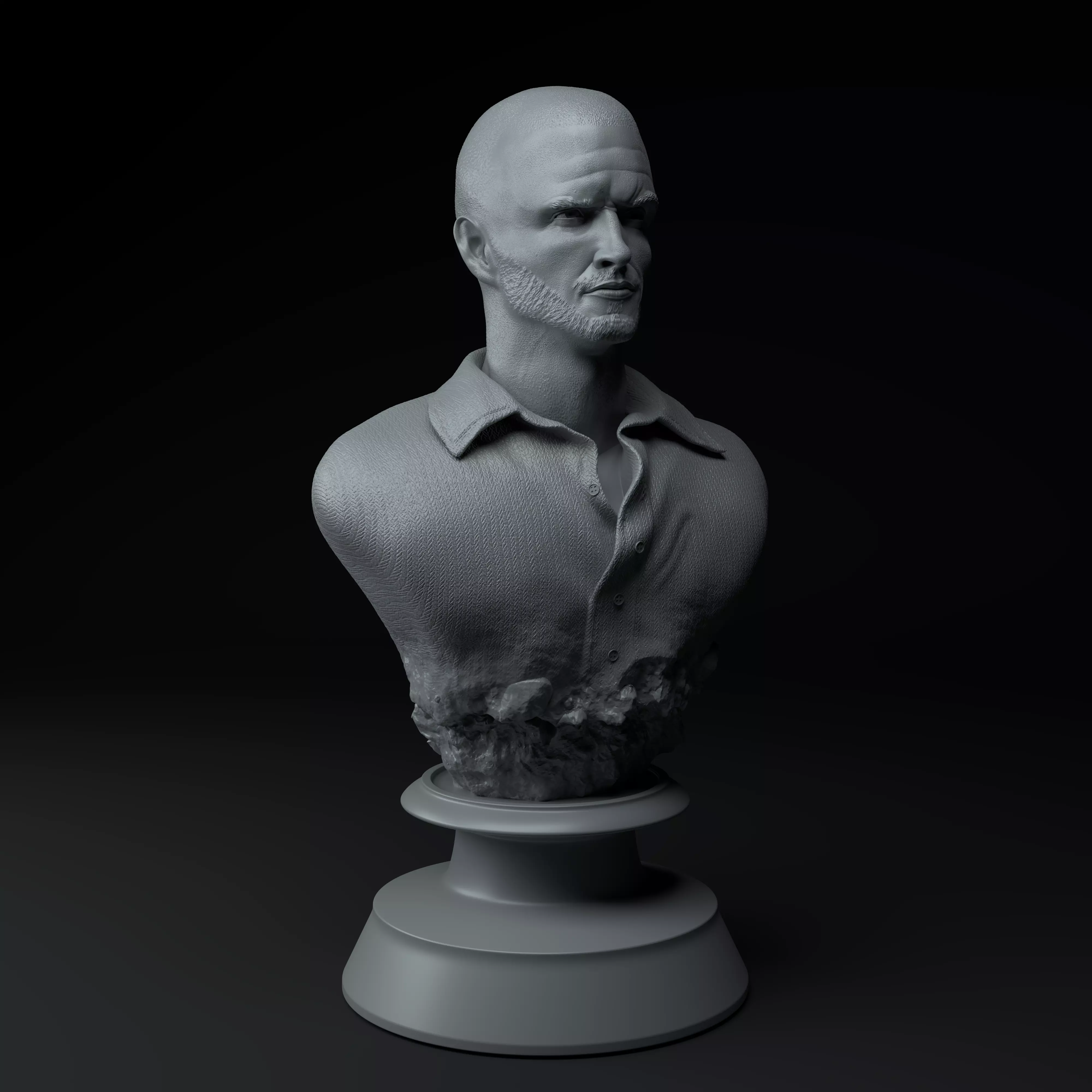 Breaking Bad Complete Premium 3D Bust Pack STL 3D model_54