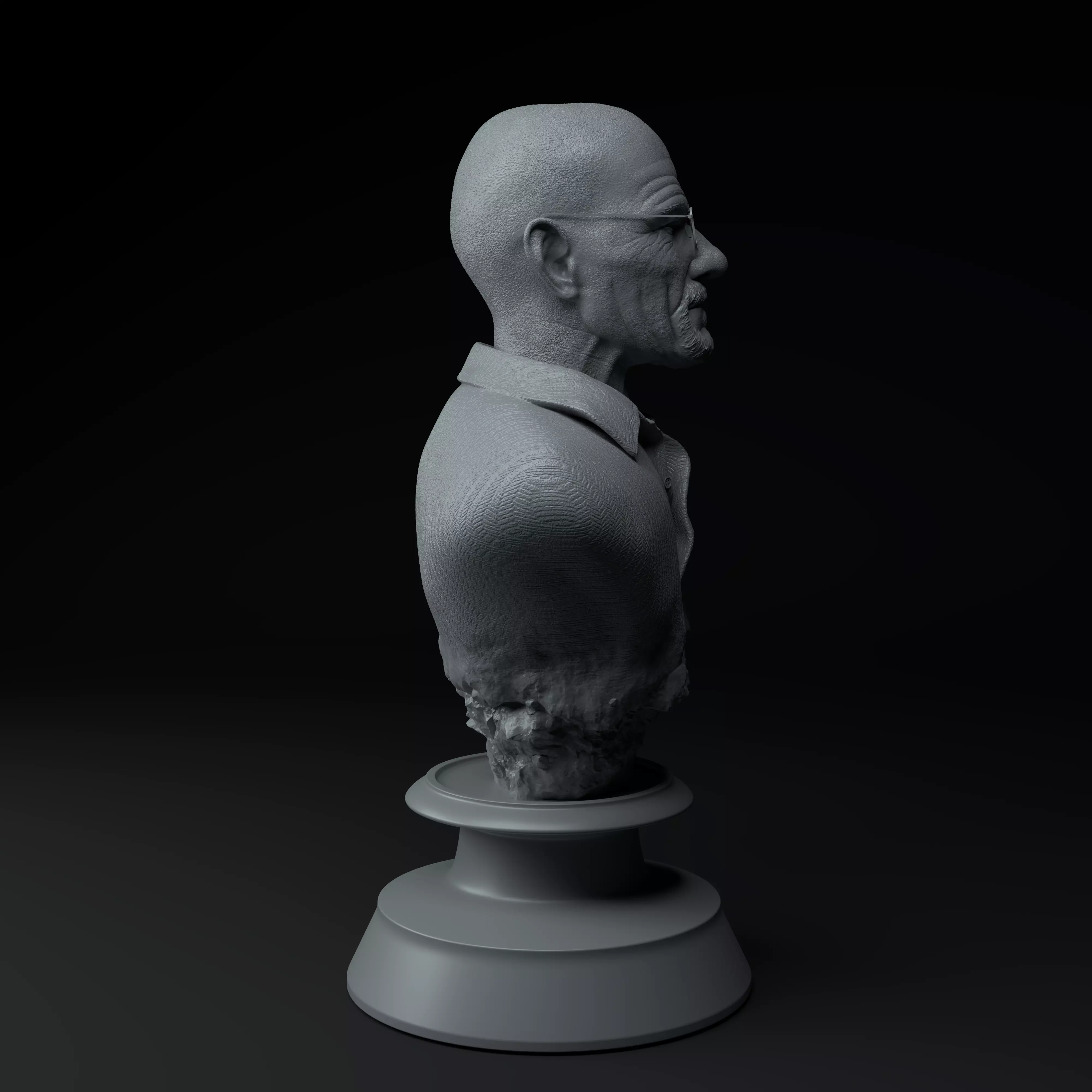 Breaking Bad Complete Premium 3D Bust Pack STL 3D model_43