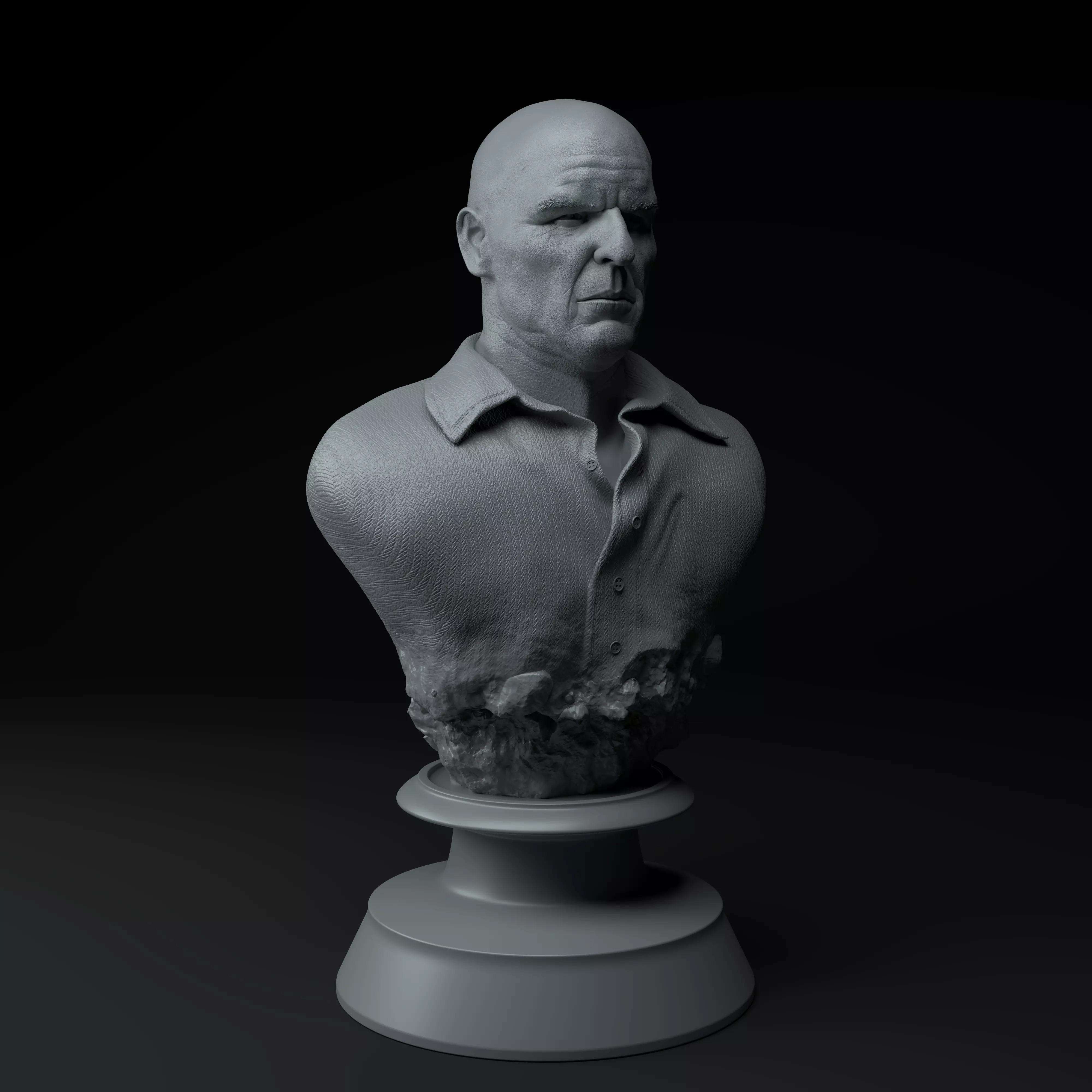 Breaking Bad Complete Premium 3D Bust Pack STL 3D model_55
