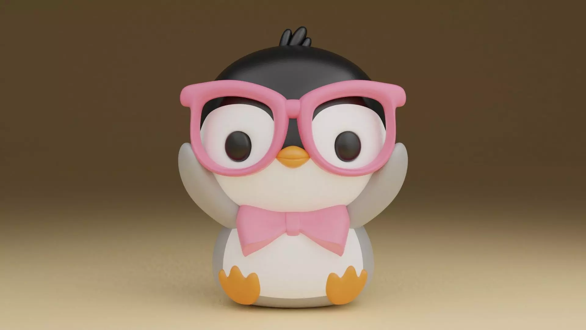 penguin 13 3D print model_0