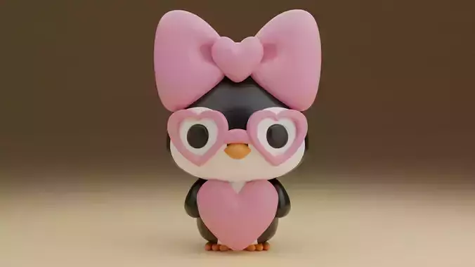 Valentine penguin 07