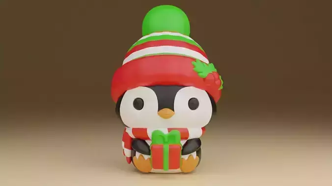 Christmas penguin 06