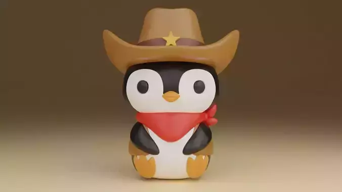 Cowboy penguin 02
