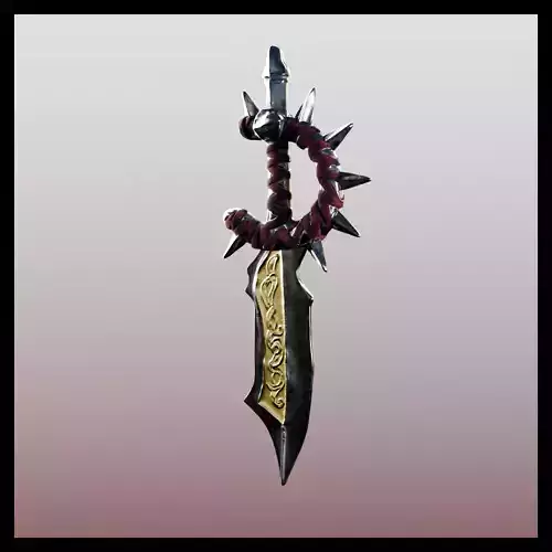 Fantasy Spiked Dagger