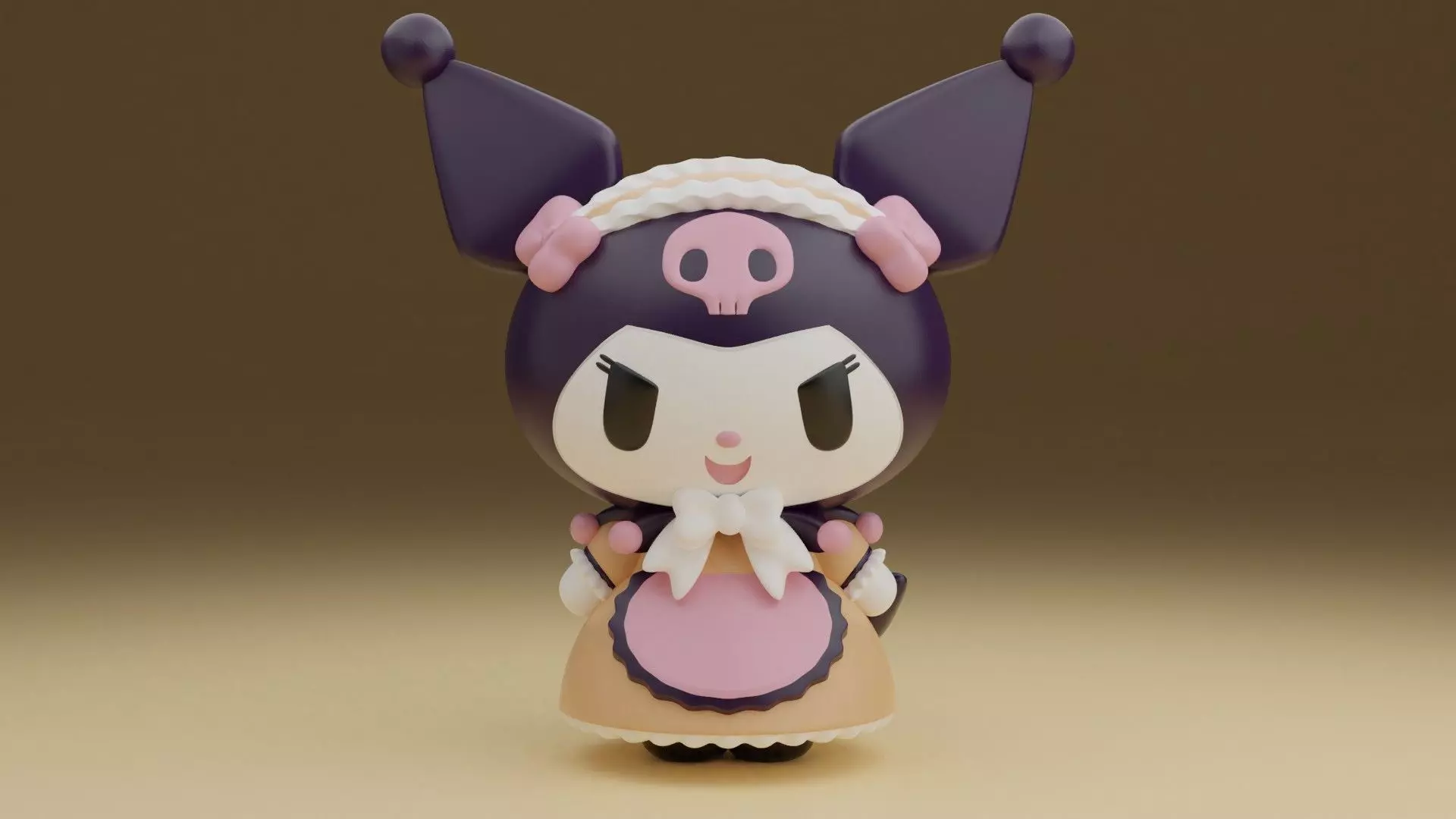 kuromi 13 3D print model_0