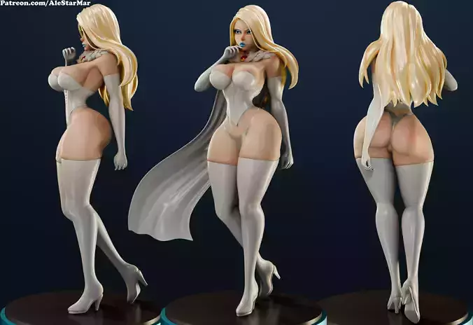 Emma Frost - 3D Printable STL