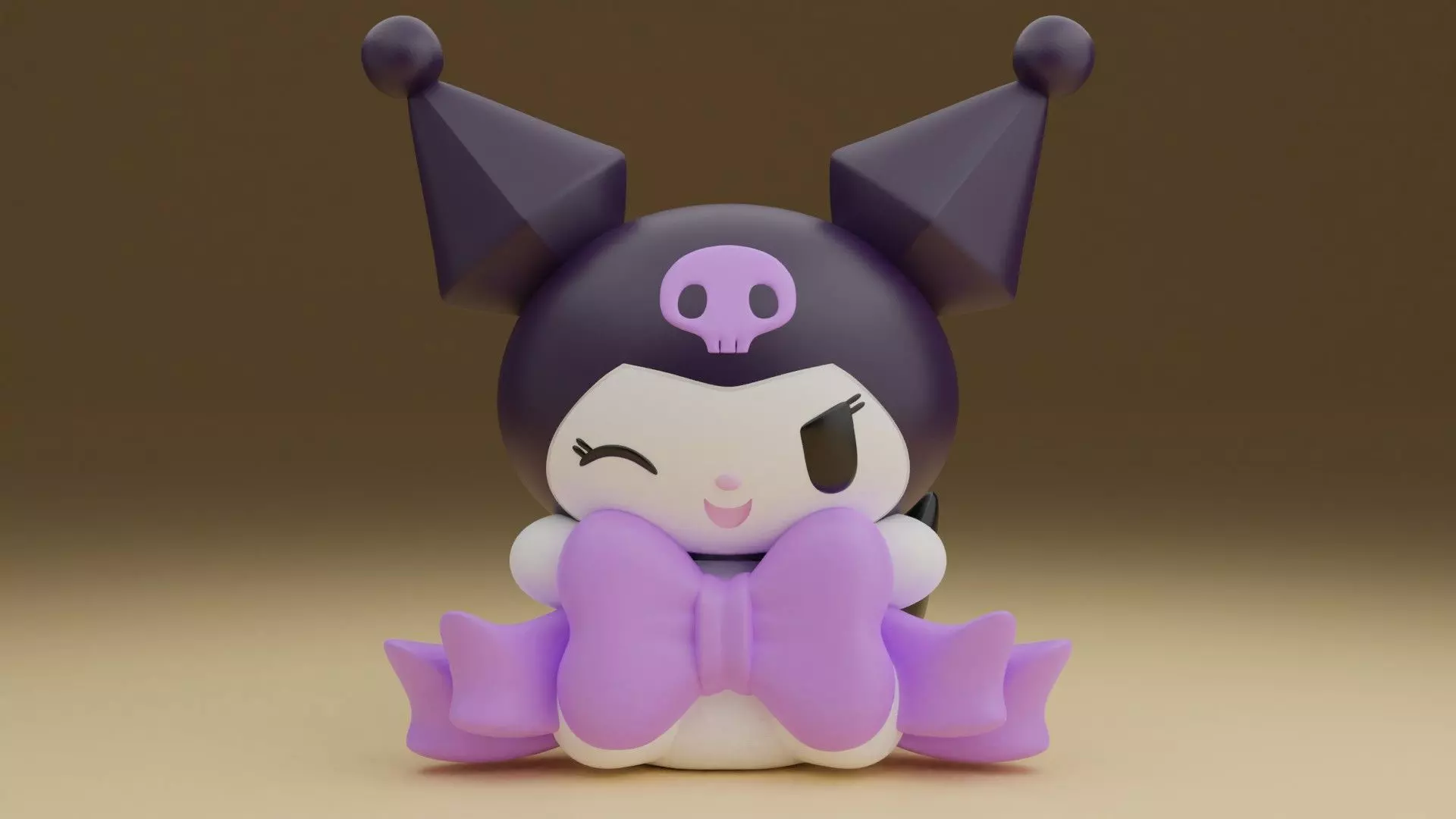 Sanrio kuromi 04 3D print model_0