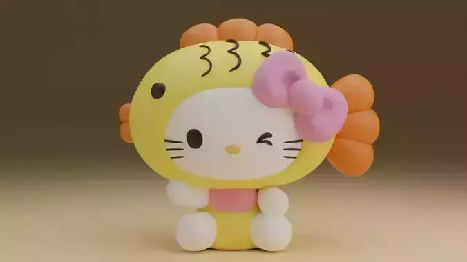 Fish sanrio hello kitty 75