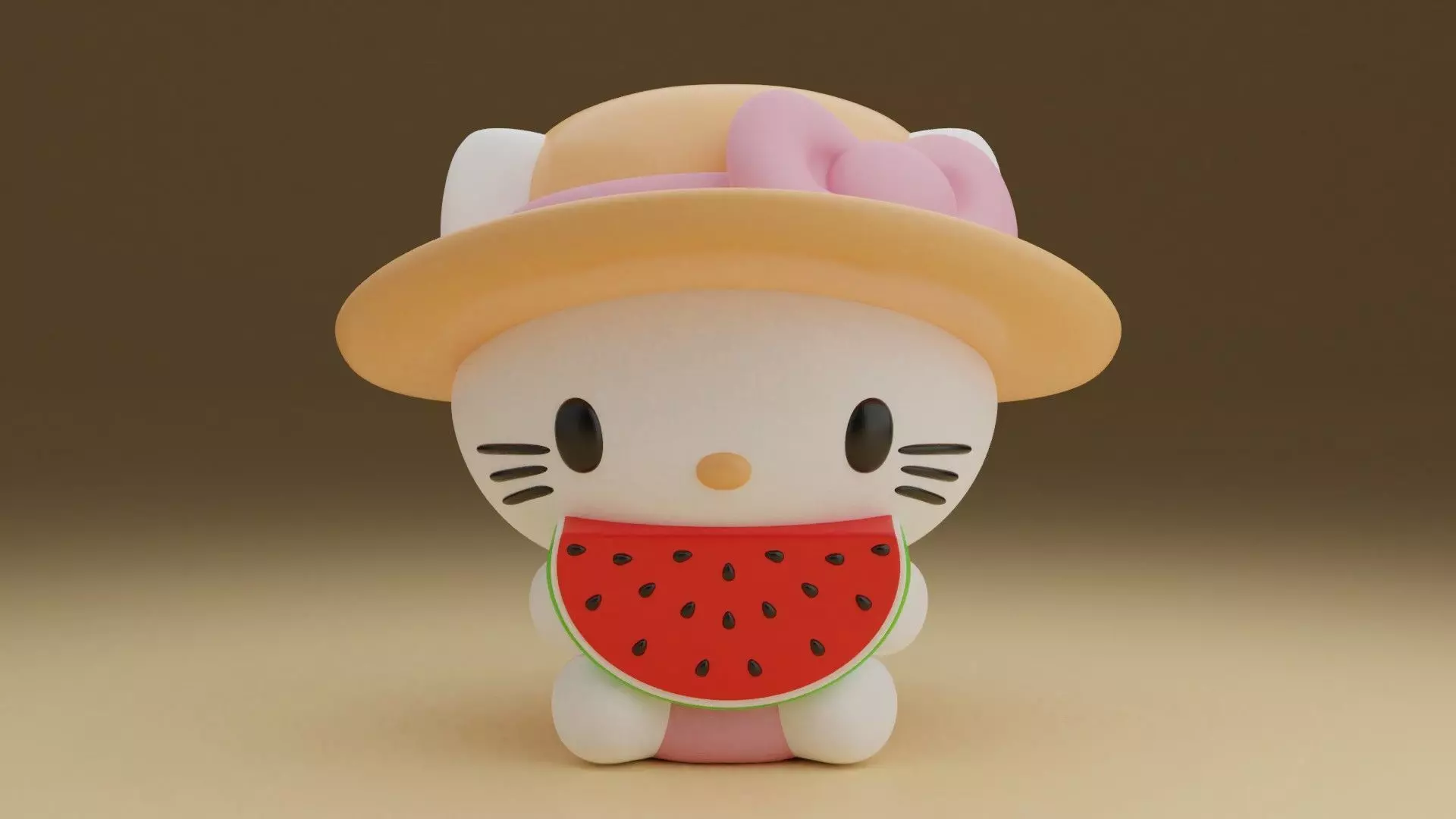 Summer sanrio hello kitty 74 3D print model_0