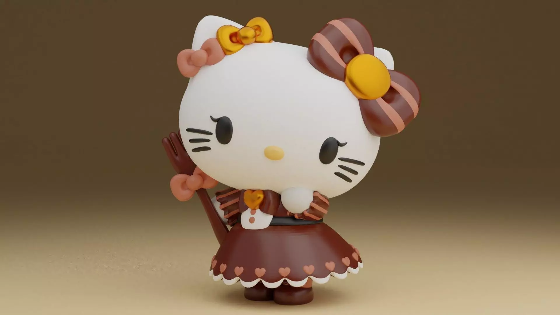 Sanrio hello kitty 64 3D print model