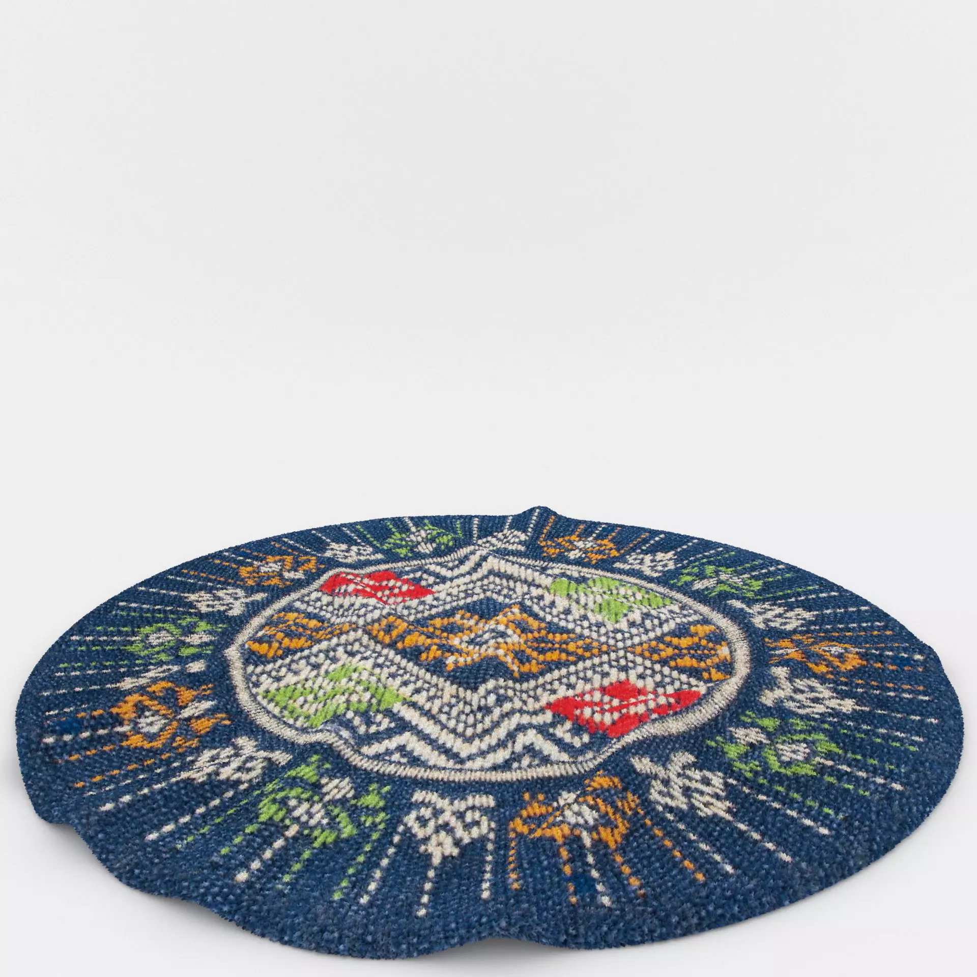 Rugs No 1058 Low-poly 3D model_5