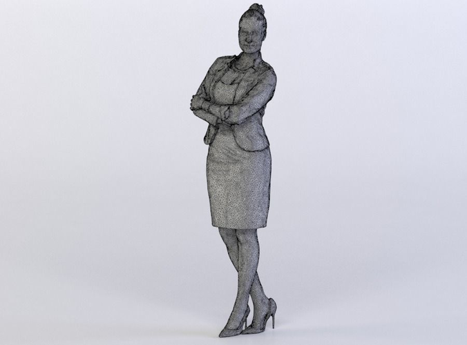 Rosy 0101 Woman in a jacket, arms folded