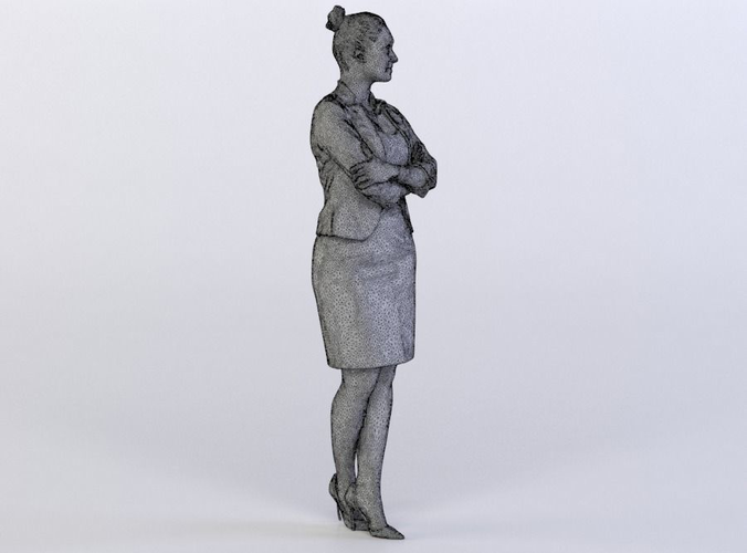 Rosy 0101 Woman in a jacket, arms folded