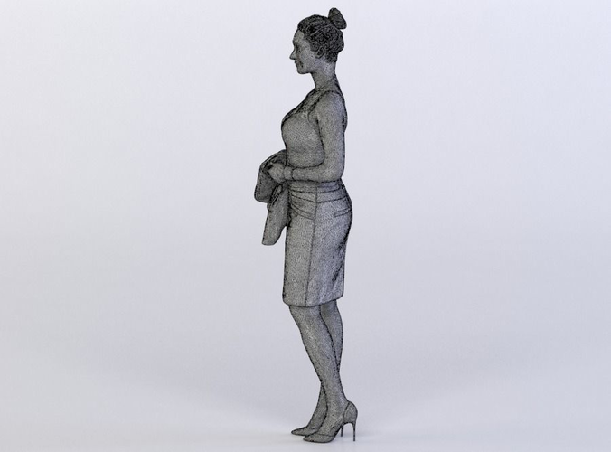 Rosy 0508 Woman holding a jacket