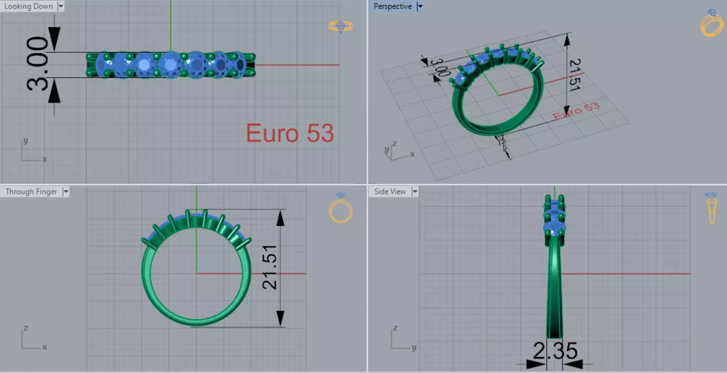 The Band and Row Diamond Ring Collection _26
