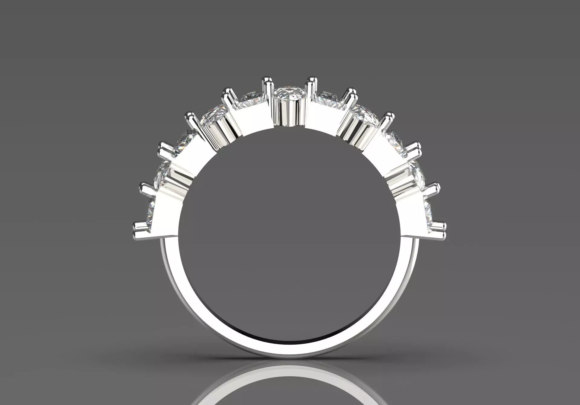 The Band and Row Diamond Ring Collection _39