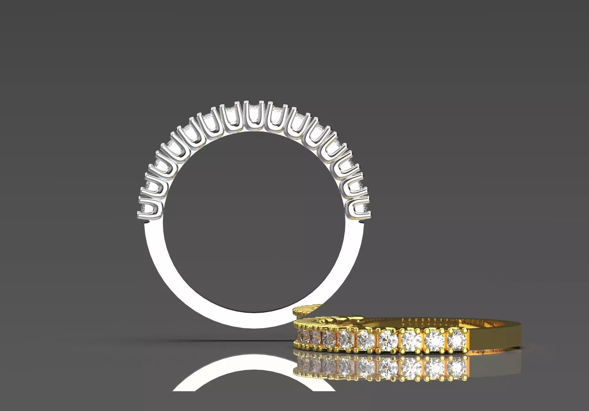 The Band and Row Diamond Ring Collection _11