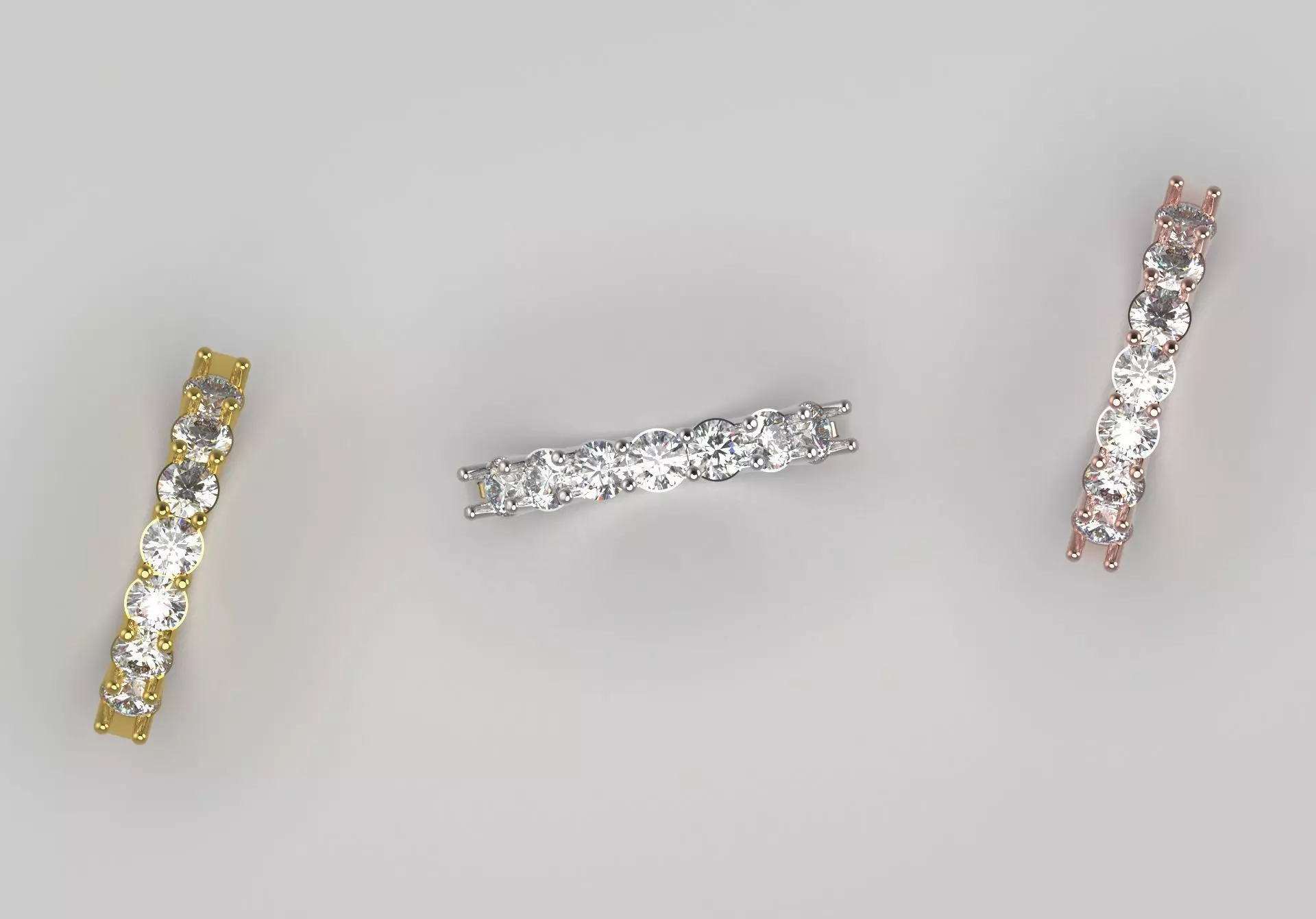 The Band and Row Diamond Ring Collection _27