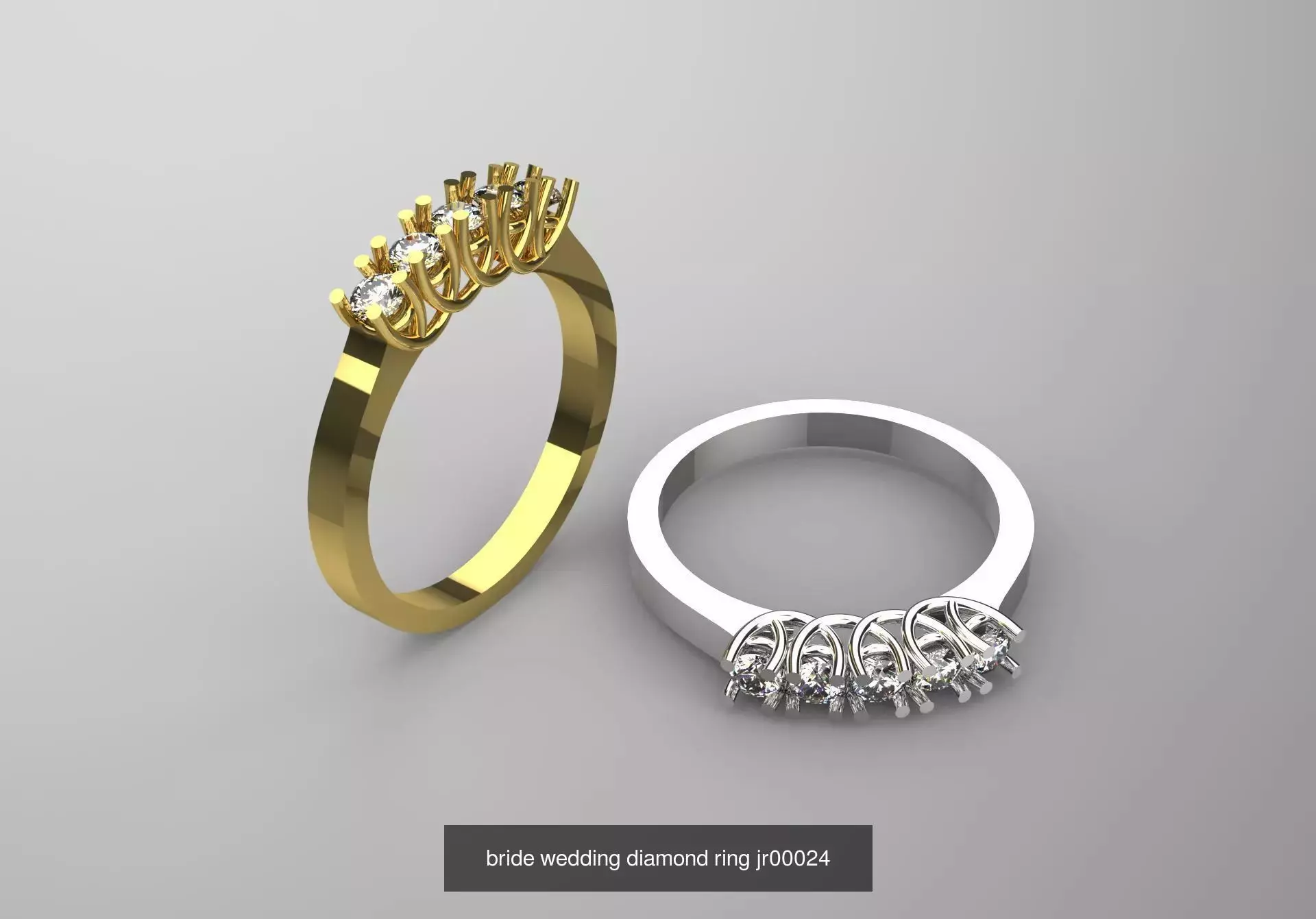 The Band and Row Diamond Ring Collection _3