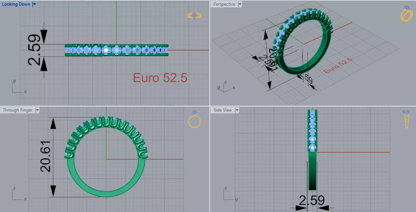 The Band and Row Diamond Ring Collection _10