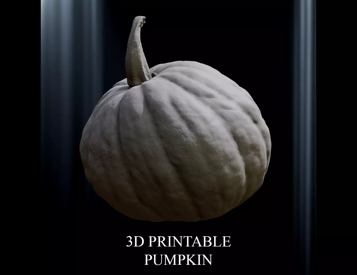 3D PRINTABLE PUMPKIN 3D print model