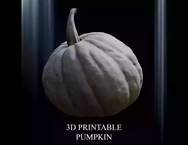 3D PRINTABLE PUMPKIN