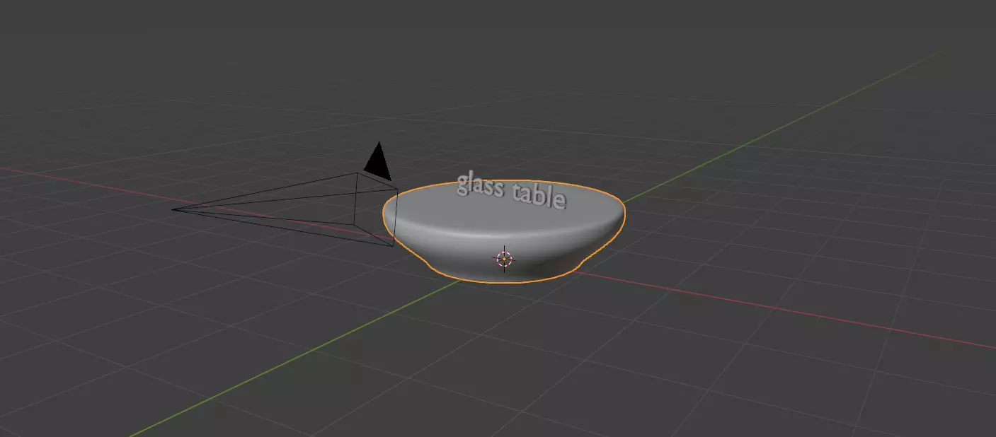 glass table 3D model_1