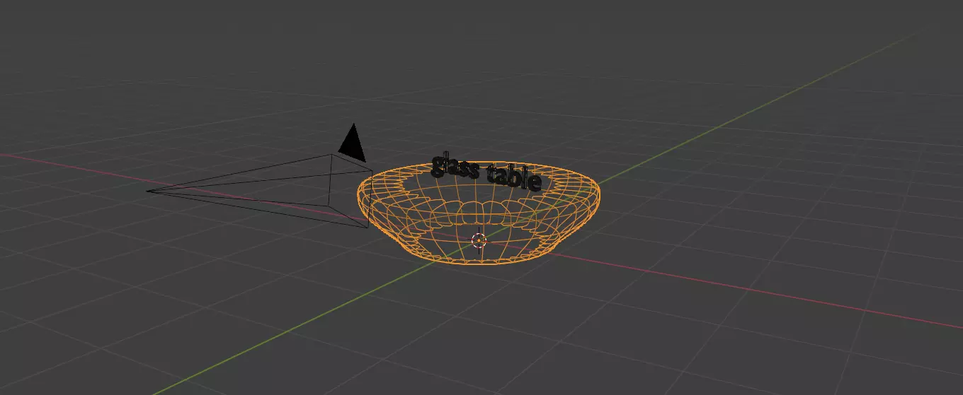 glass table 3D model_2