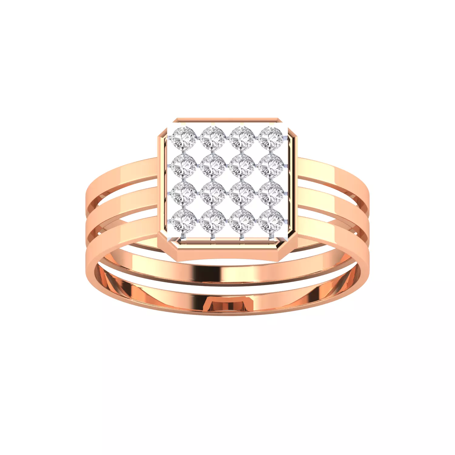 Mens Ring Render 3dm STL MTL SLC JCD OBJ FBX Details 3D print model_6