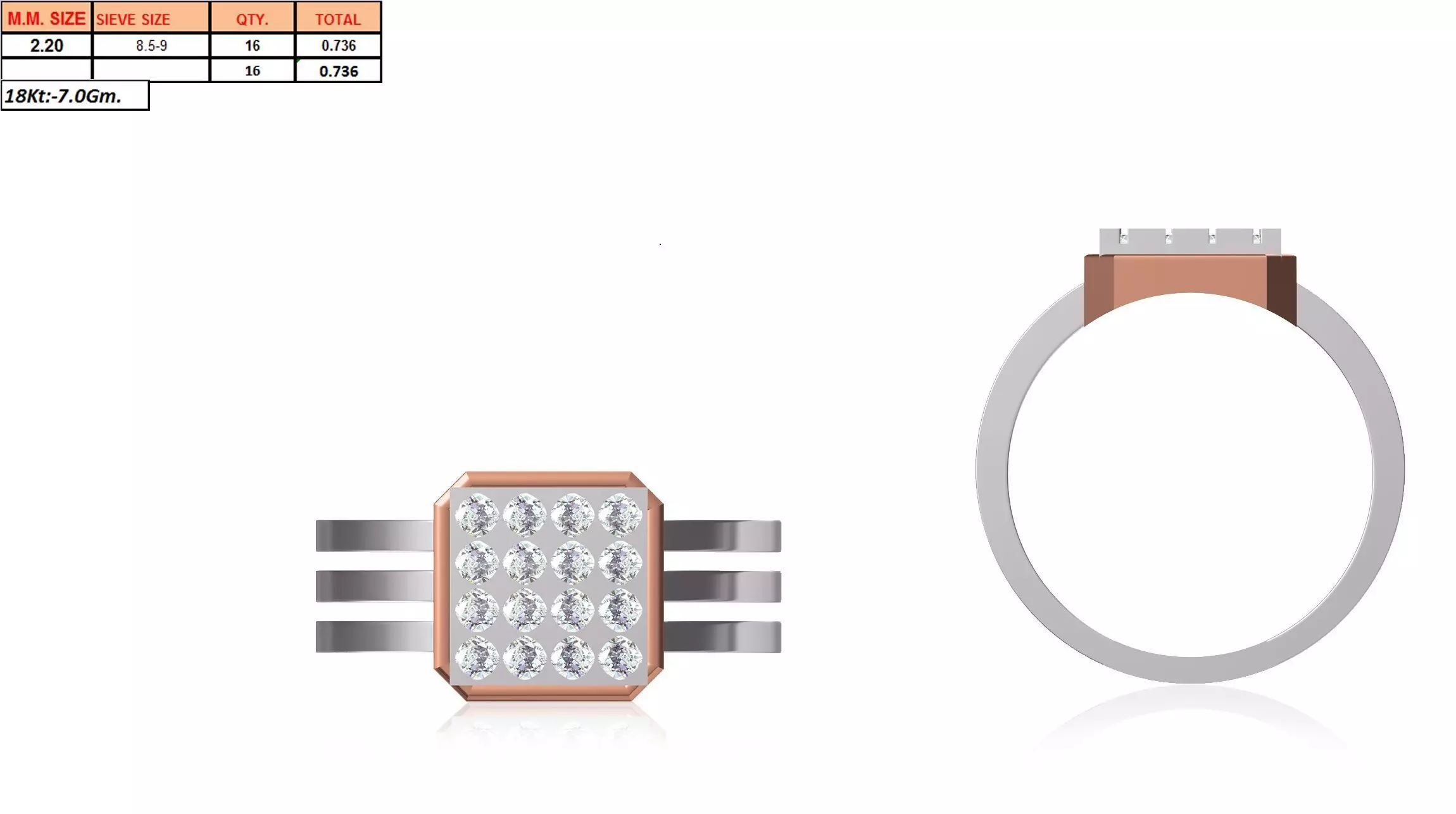 Mens Ring Render 3dm STL MTL SLC JCD OBJ FBX Details 3D print model_26