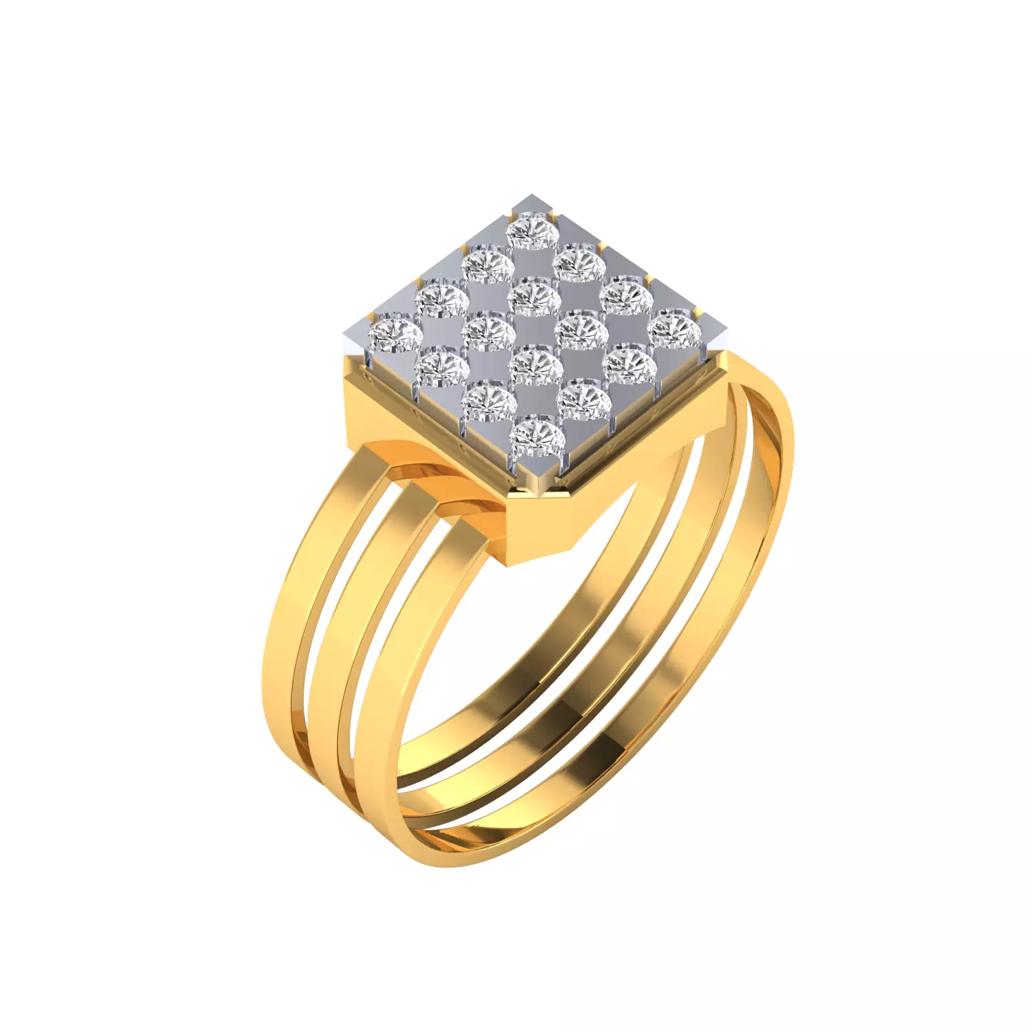 Mens Ring Render 3dm STL MTL SLC JCD OBJ FBX Details 3D print model_0