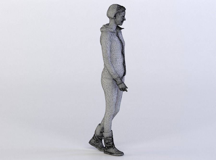 Stephanie 0376 Woman in sportswear 3D model_7