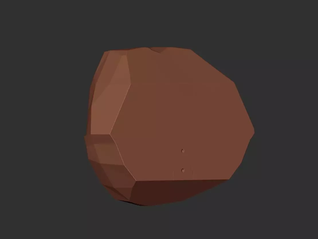 Low Poly Lips Wall Art 3D print model_9