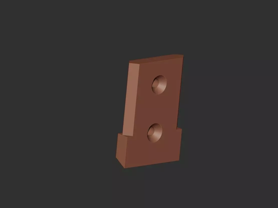 Low Poly Lips Wall Art 3D print model_2