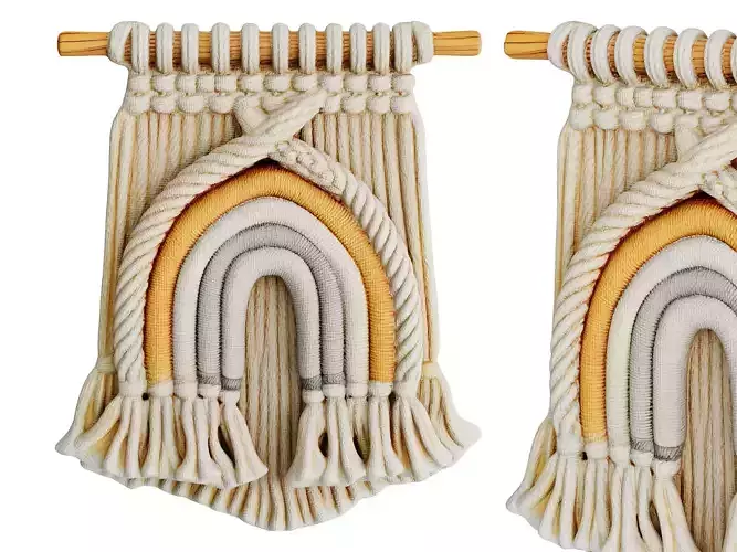 Decorative Woven Rainbow