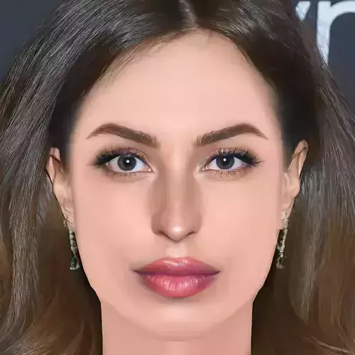 Ines de Ramon Head - No Hair - Low poly head for game