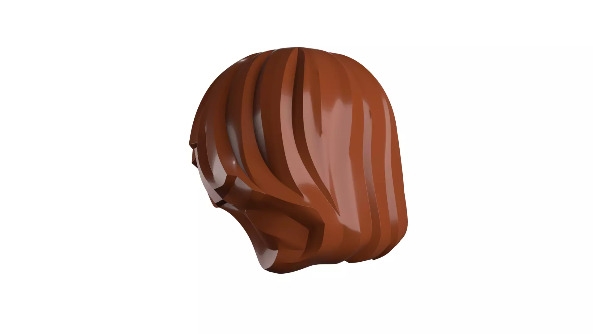 Custom3Dprint Minifigure Accessory - Minifigure Hair S2 - 104 3D print model_59
