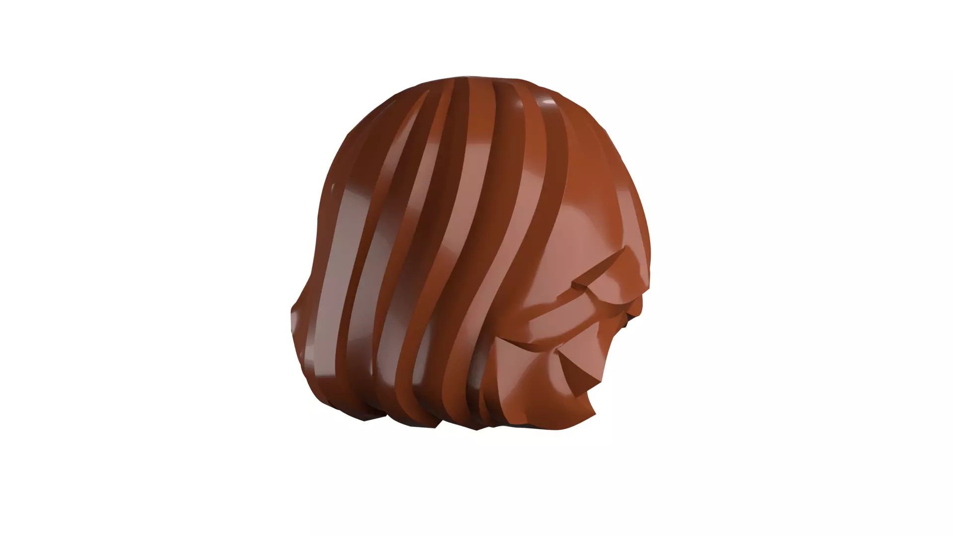 Custom3Dprint Minifigure Accessory - Minifigure Hair S2 - 104 3D print model_35