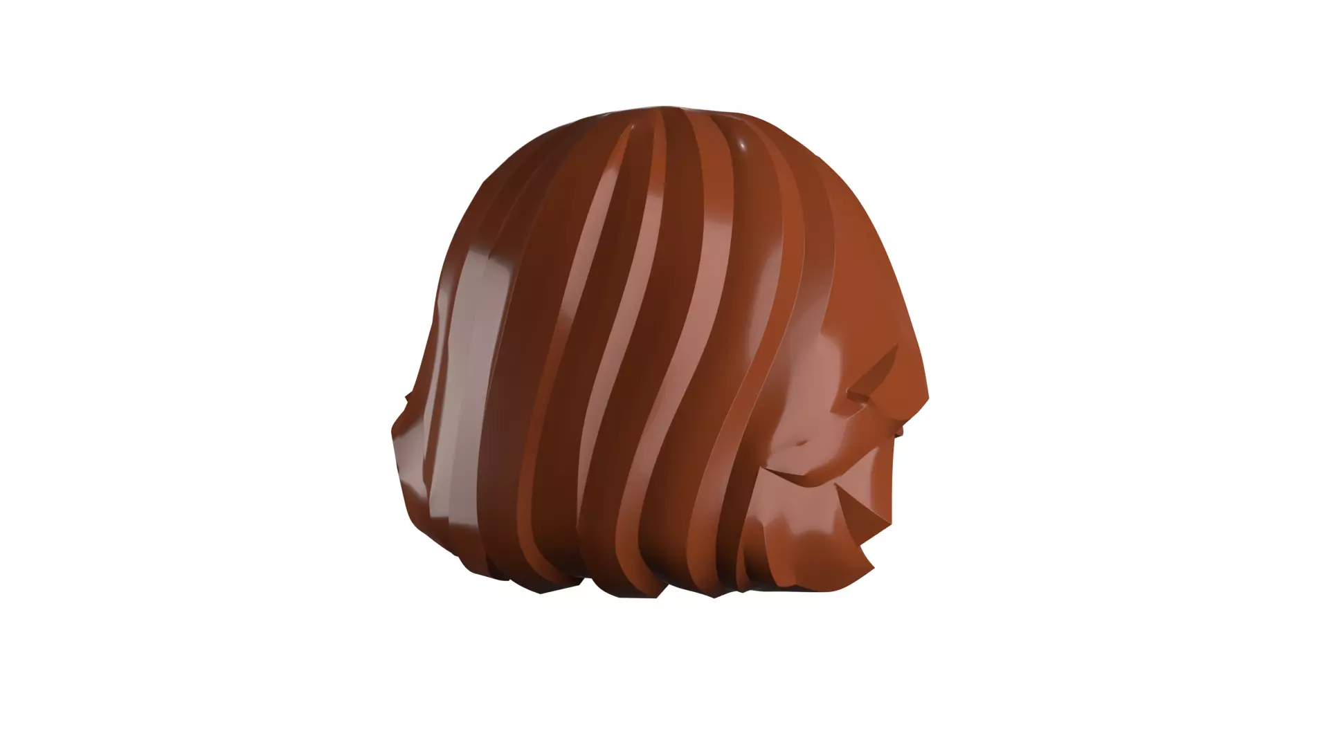 Custom3Dprint Minifigure Accessory - Minifigure Hair S2 - 104 3D print model_38