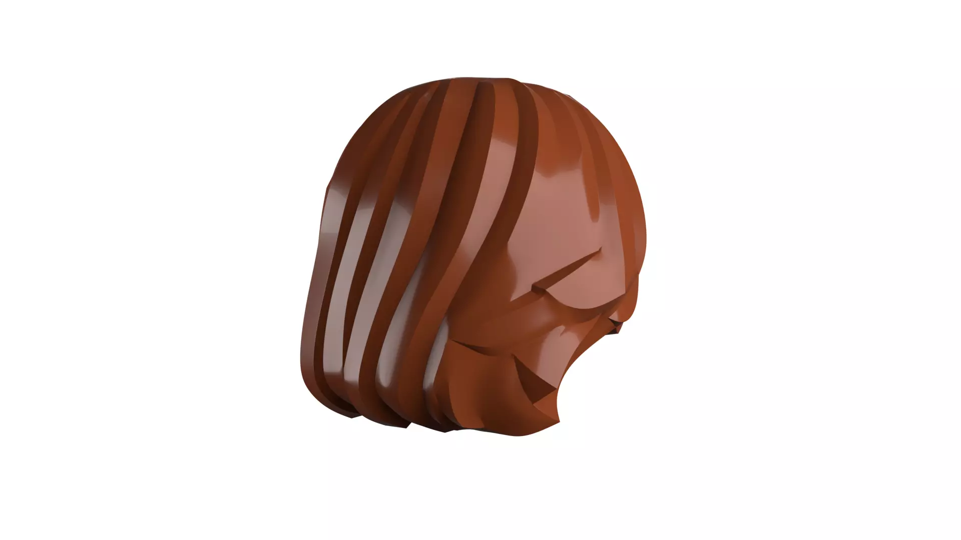 Custom3Dprint Minifigure Accessory - Minifigure Hair S2 - 104 3D print model_32