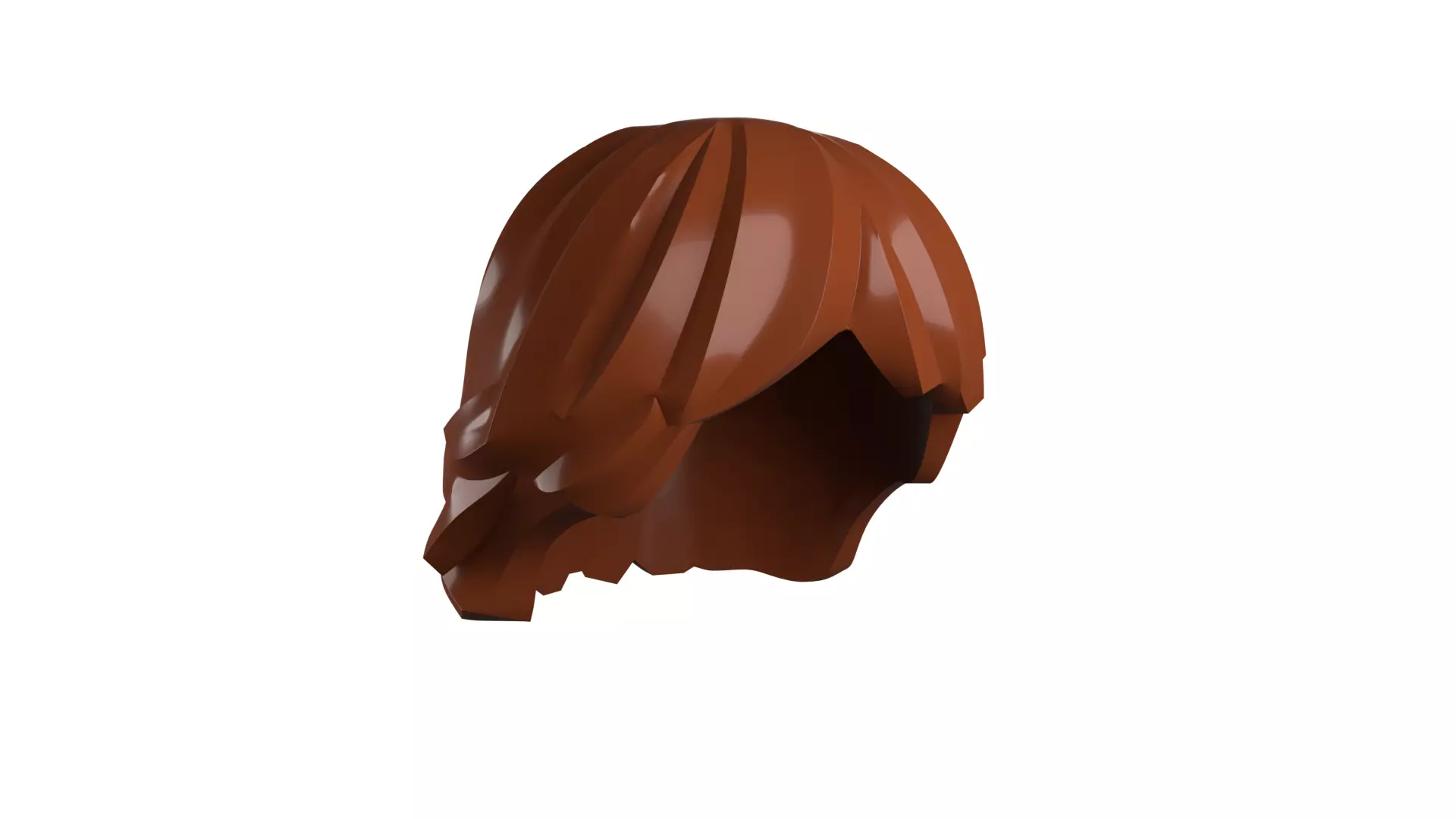 Custom3Dprint Minifigure Accessory - Minifigure Hair S2 - 104 3D print model_13