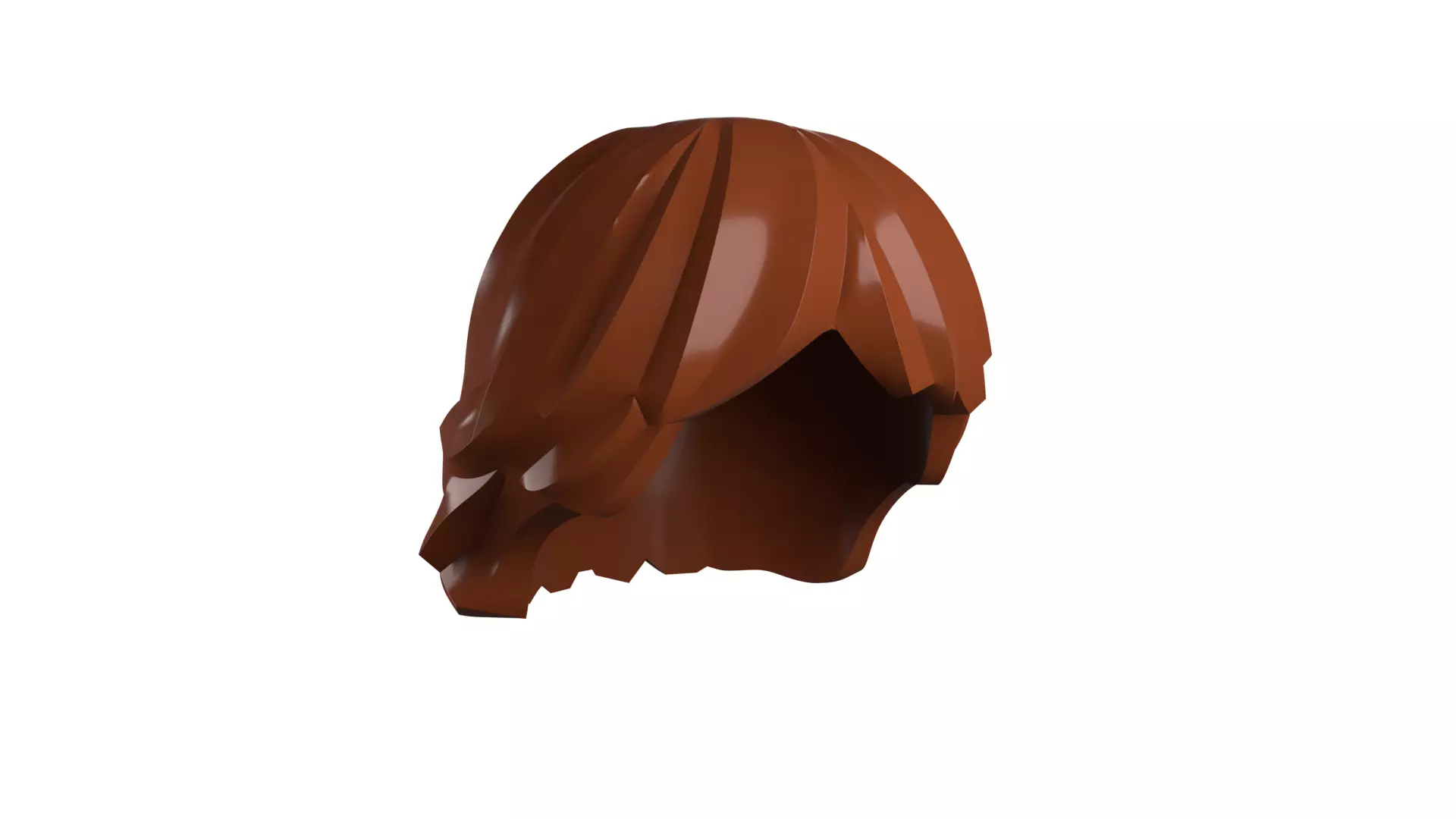 Custom3Dprint Minifigure Accessory - Minifigure Hair S2 - 104 3D print model_12